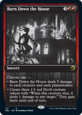 Burn Down the House [Innistrad: Double Feature] (DBL 131)