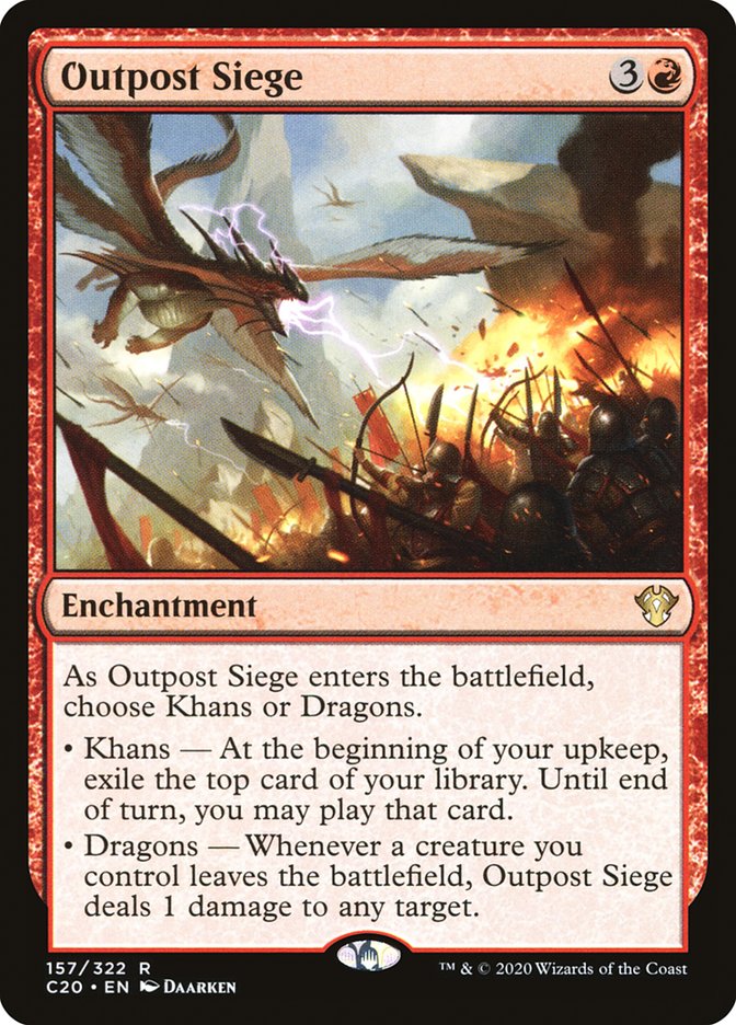 Outpost Siege [Commander 2020] (C20 157)