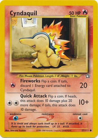 Cyndaquil (57/111) [Neo Genesis]