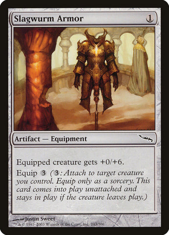 Slagwurm Armor [Mirrodin] (MRD 243)