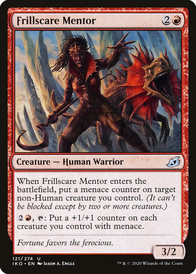 Frillscare Mentor [Ikoria: Lair of Behemoths] (IKO 121)