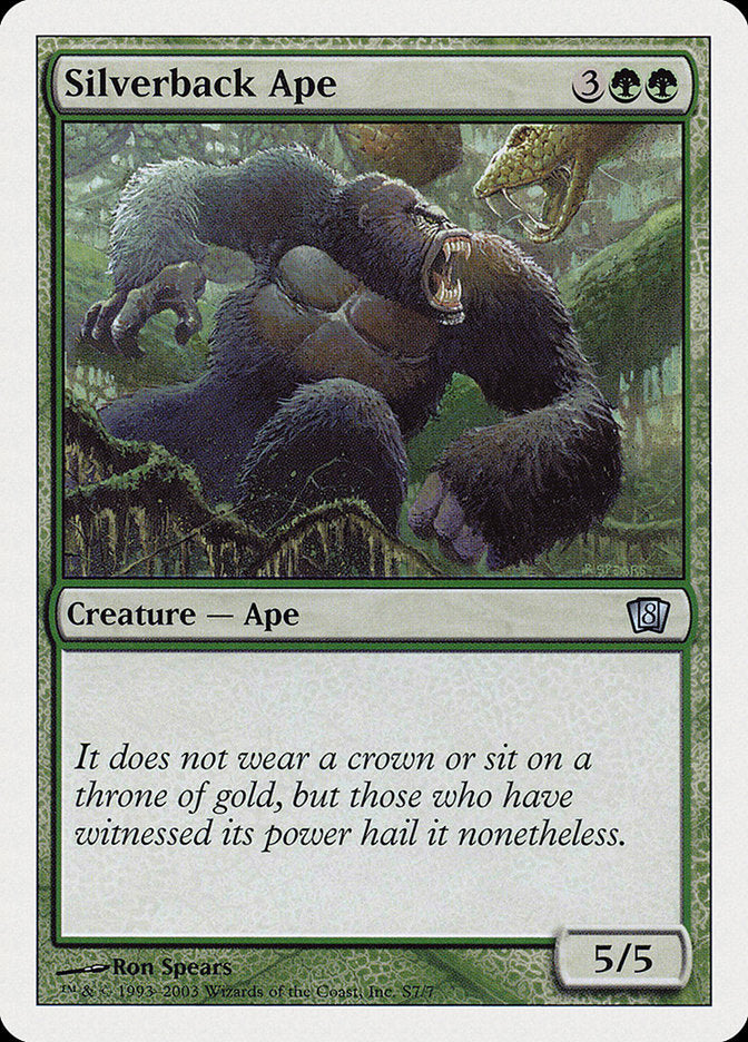 Silverback Ape [Eighth Edition] (8ED S7)
