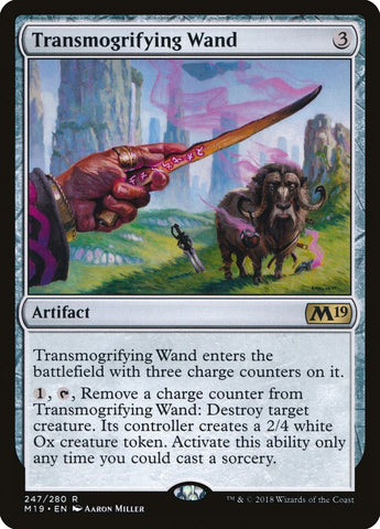 Transmogrifying Wand [Core Set 2019] (M19 247)