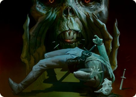 Power Word Kill Art Card [Dungeons & Dragons: Adventures in the Forgotten Realms Art Series] (AAFR 35)