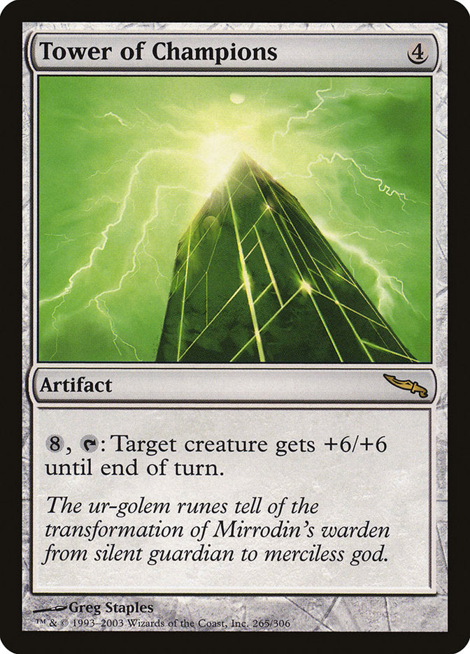 Tower of Champions [Mirrodin] (MRD 265)