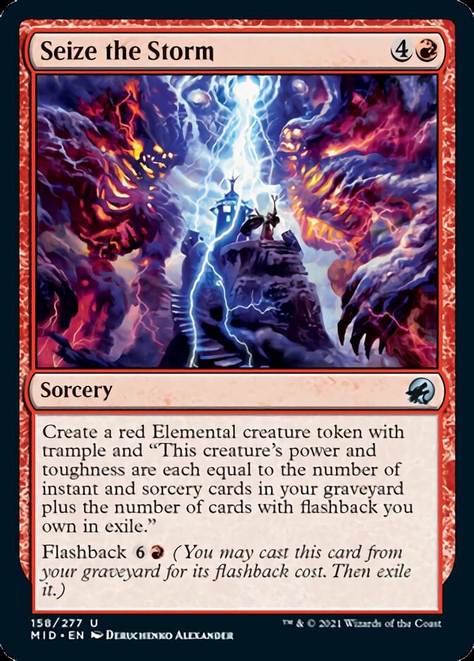 Seize the Storm [Innistrad: Midnight Hunt] (MID 158)