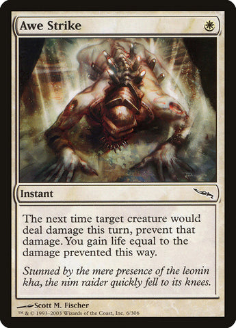 Awe Strike [Mirrodin] (MRD 6)