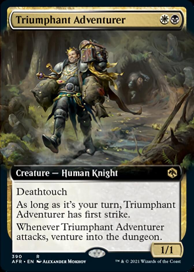 Triumphant Adventurer (Extended) [Dungeons & Dragons: Adventures in the Forgotten Realms] (AFR 390)