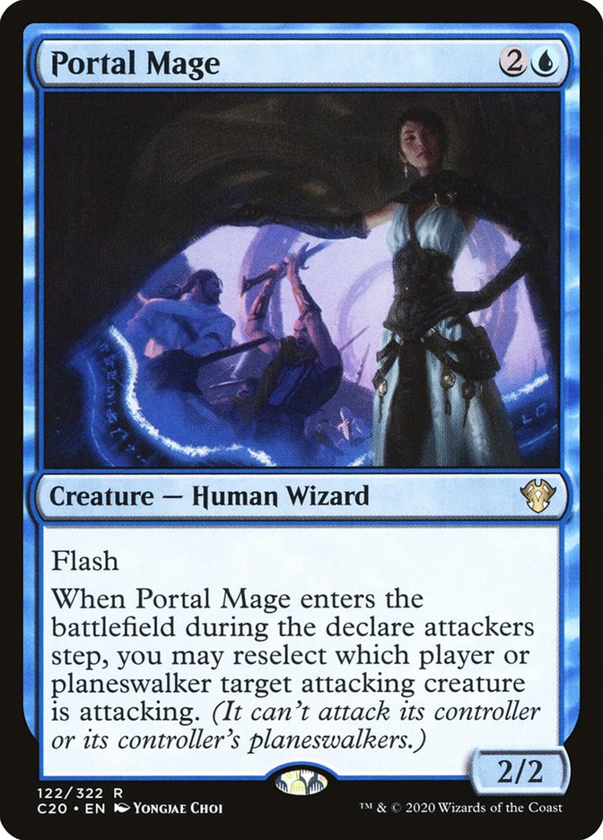 Portal Mage [Commander 2020] (C20 122)
