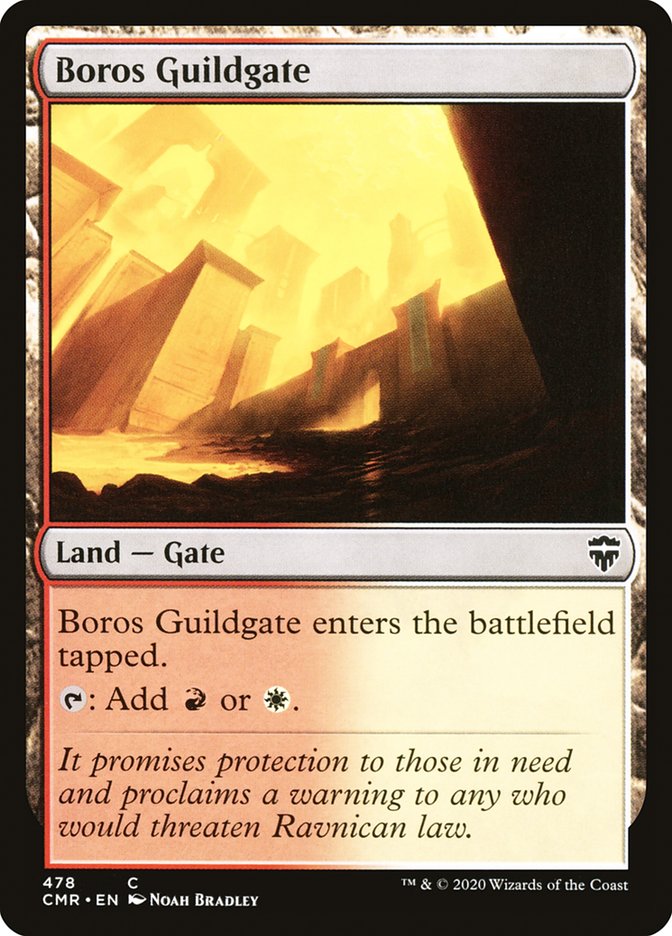Boros Guildgate [Commander Legends] (CMR 478)
