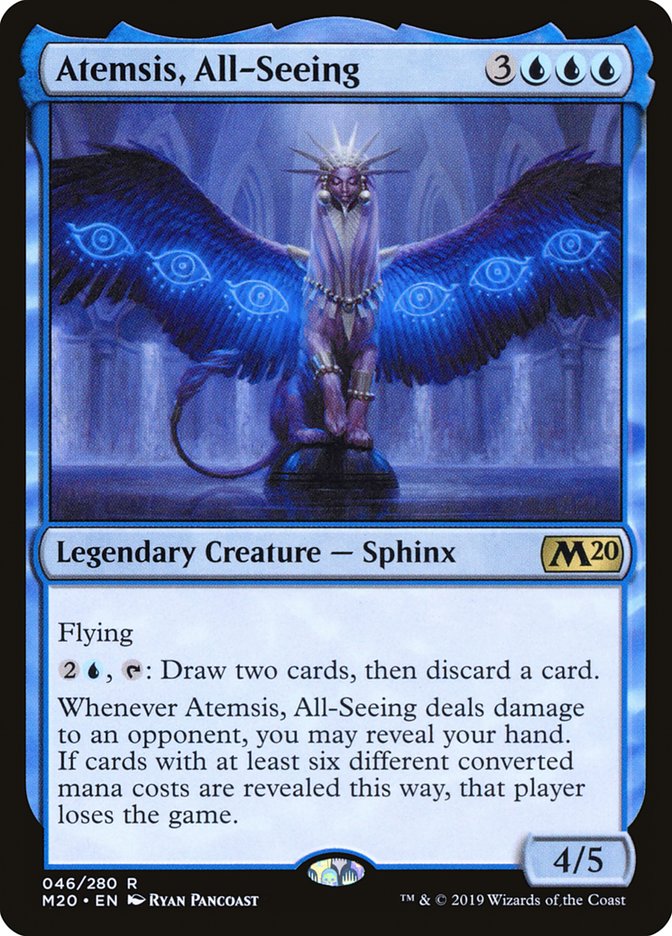 Atemsis, All-Seeing [Core Set 2020] (M20 46)