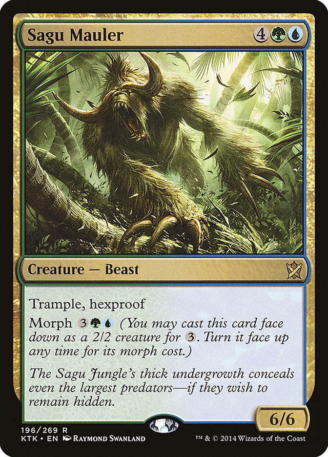 Sagu Mauler [Khans of Tarkir] (KTK 196)