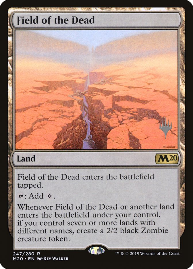 Field of the Dead (Promo Pack) [Core Set 2020 Promos] (PM20 247P)