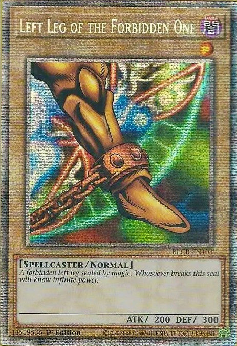 Left Leg of the Forbidden One Starlight Rare
