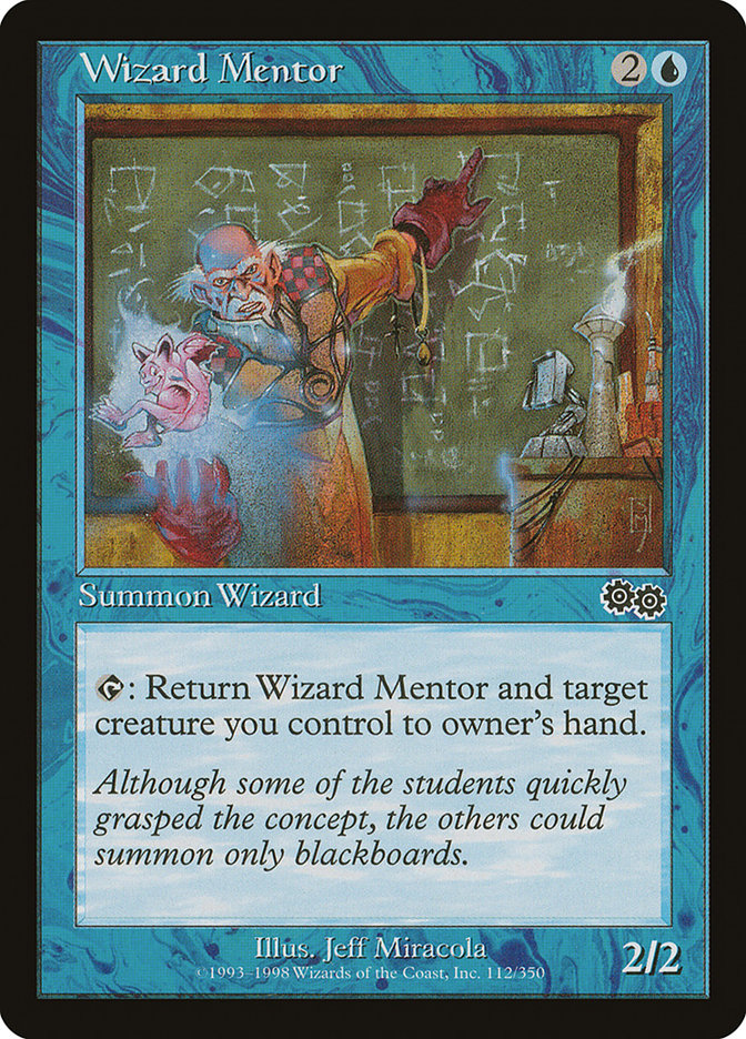 Wizard Mentor [Urza's Saga] (USG 112)