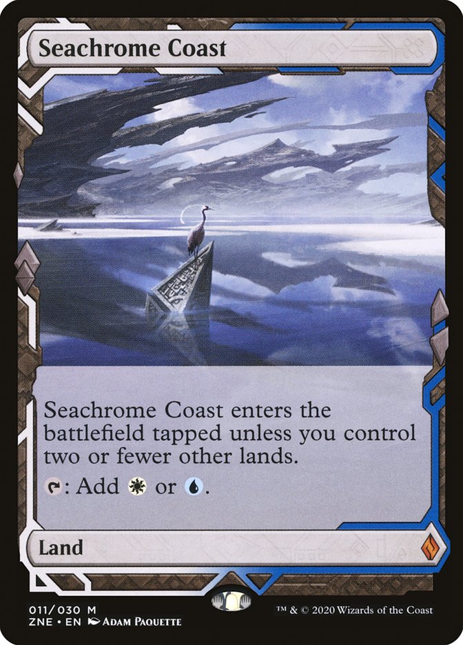 Seachrome Coast [Zendikar Rising Expeditions] (ZNE 11)