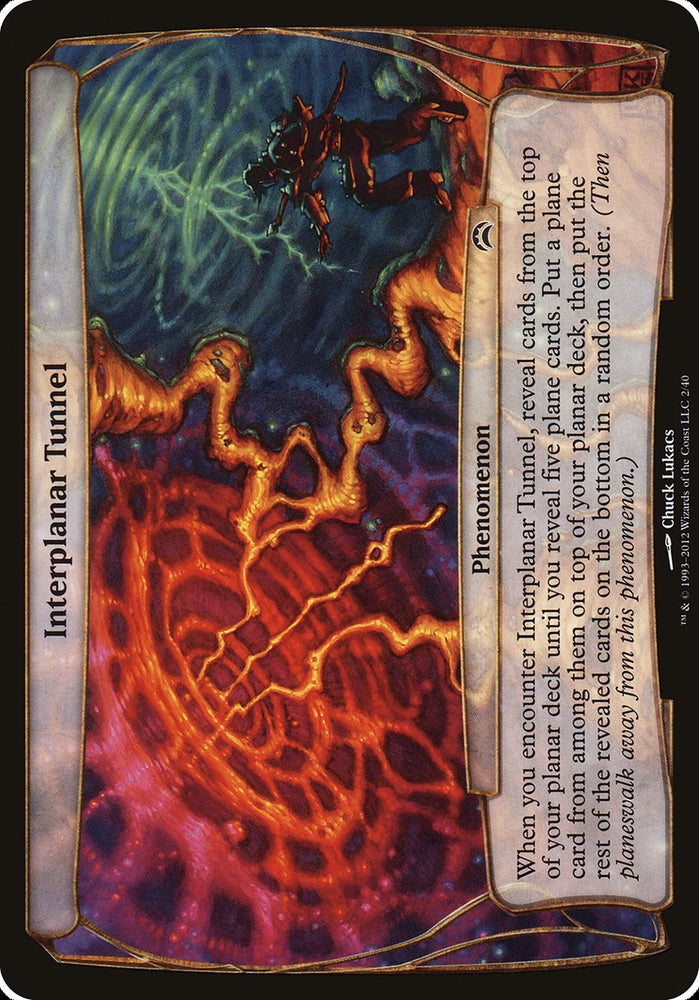 Interplanar Tunnel [Planechase 2012 Planes] (OPC2 2)