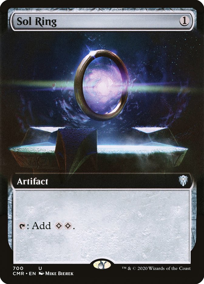 Sol Ring (Extended Art) [Commander Legends] (CMR 700)