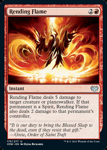 Rending Flame [Innistrad: Crimson Vow] (VOW 175)