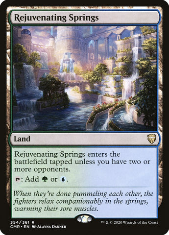 Rejuvenating Springs [Commander Legends] (CMR 354)