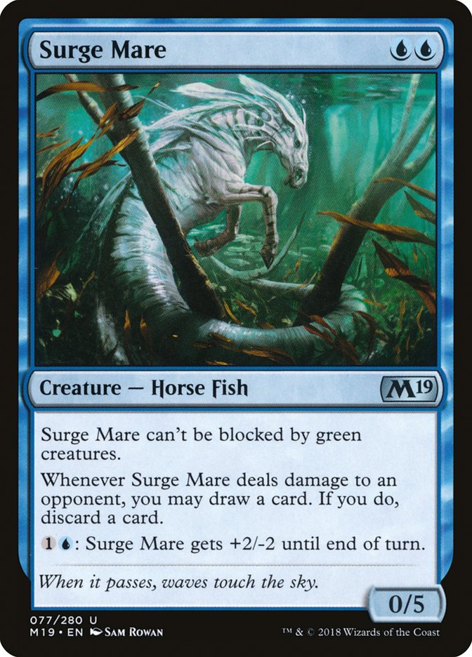 Surge Mare [Core Set 2019] (M19 77)