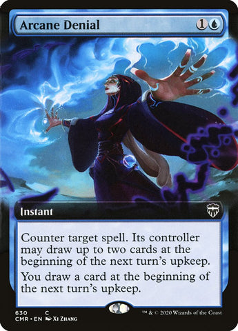 Arcane Denial (Extended Art) [Commander Legends] (CMR 630)