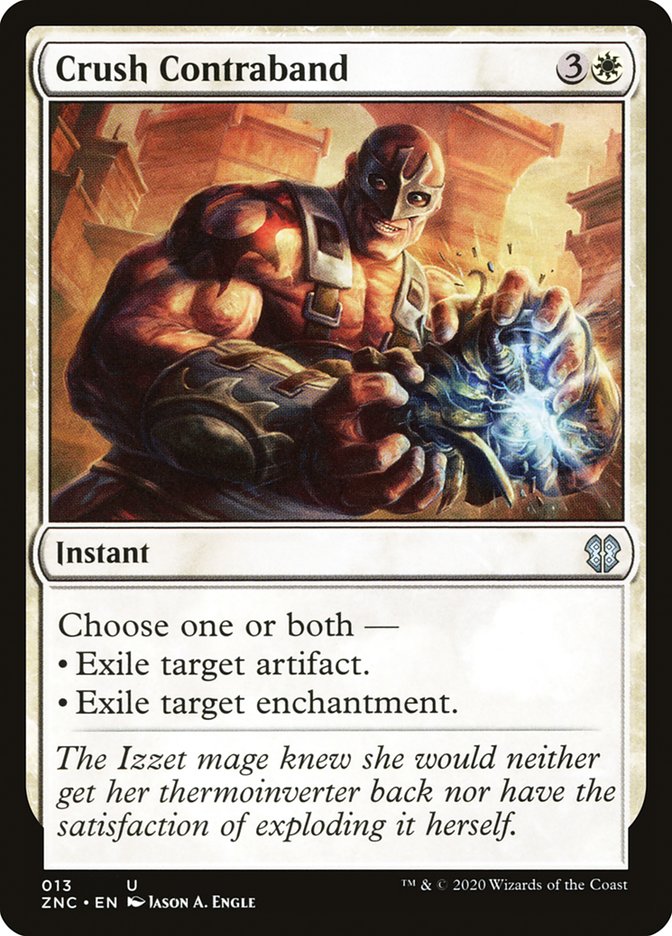 Crush Contraband [Zendikar Rising Commander] (ZNC 13)