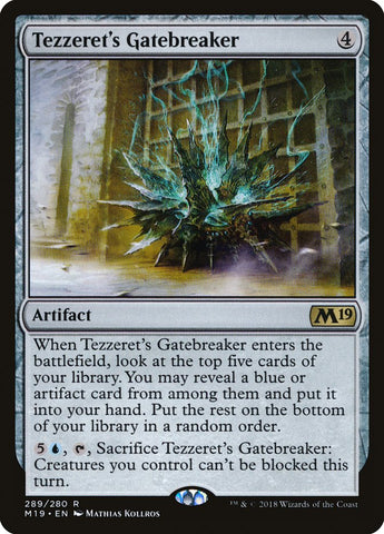 Tezzeret's Gatebreaker [Core Set 2019] (M19 289)