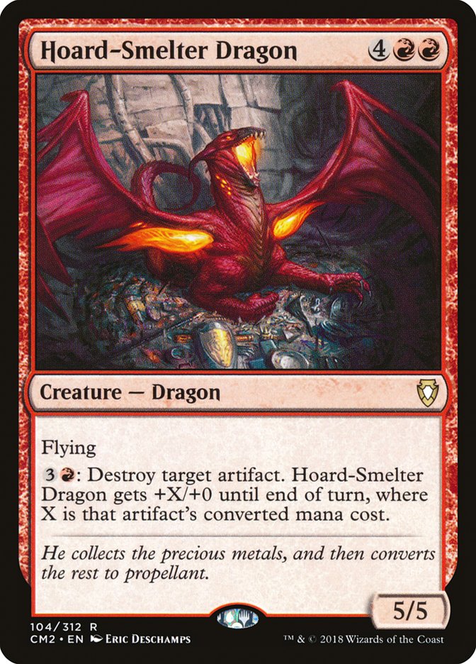 Hoard-Smelter Dragon [Commander Anthology Volume II] (CM2 104)