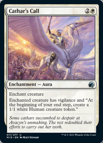 Cathar's Call [Innistrad: Midnight Hunt] (MID 11)