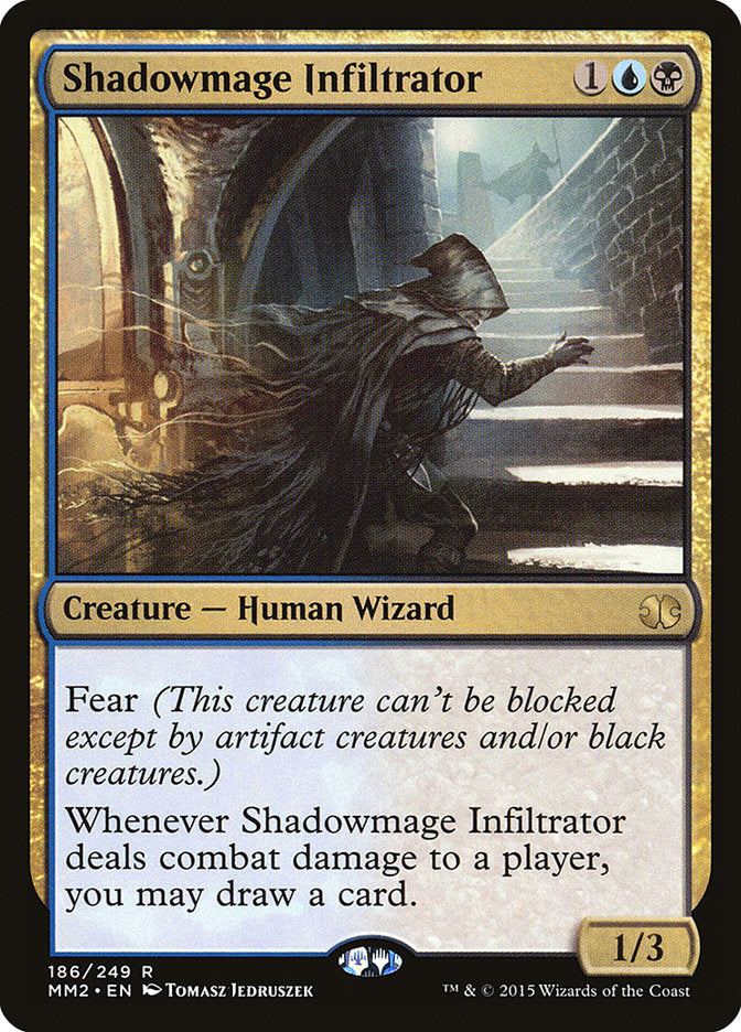 Shadowmage Infiltrator [Modern Masters 2015] (MM2 186)