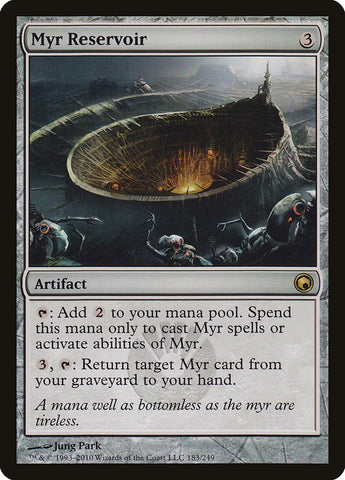 Myr Reservoir [Scars of Mirrodin] (SOM 183)
