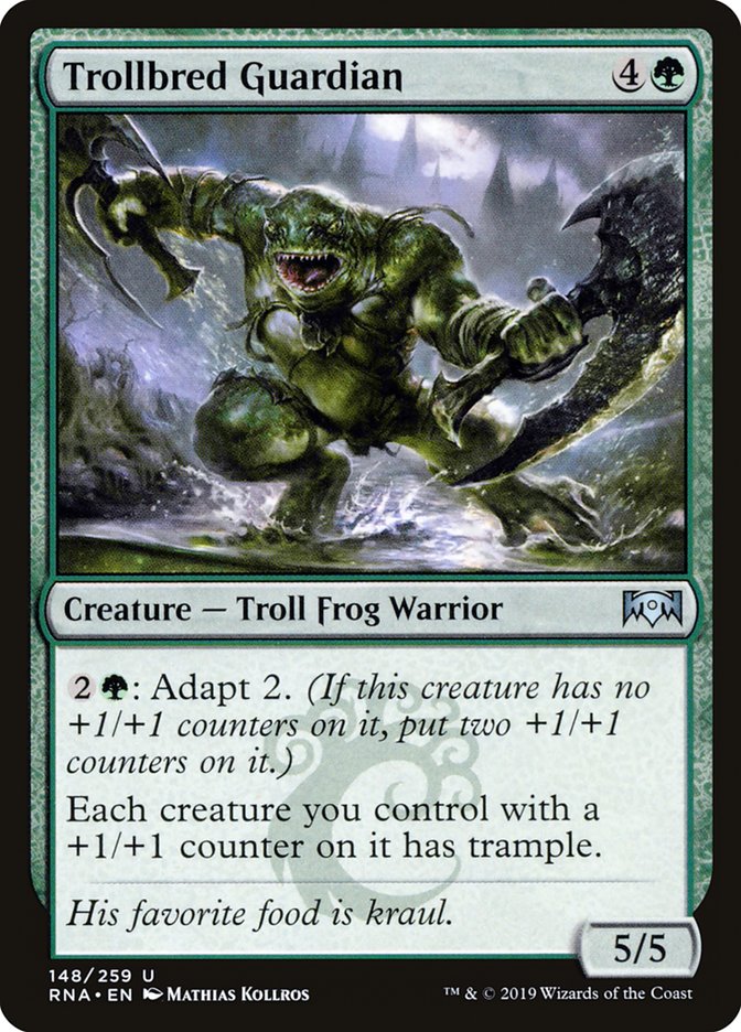 Trollbred Guardian [Ravnica Allegiance] (RNA 148)
