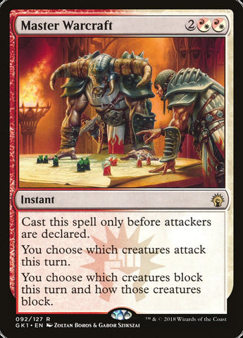 Master Warcraft [GRN Guild Kit] (GK1 92)