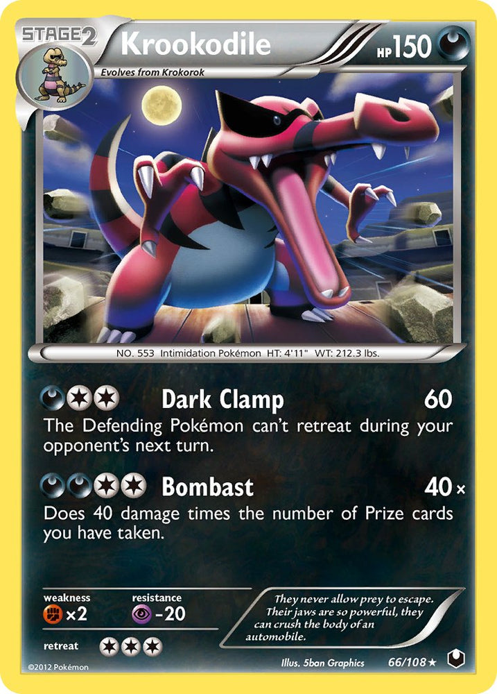 Krookodile (66/108) [Theme Deck Exclusives]