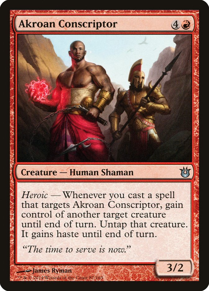 Akroan Conscriptor [Born of the Gods] (BNG 87)