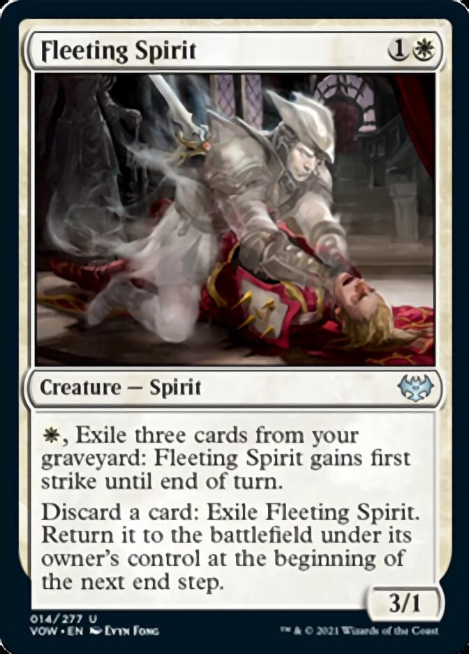 Fleeting Spirit [Innistrad: Crimson Vow] (VOW 14)