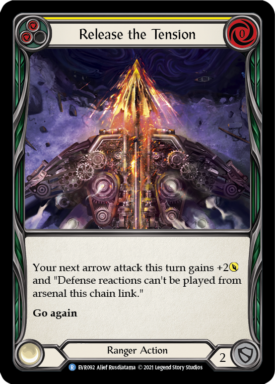 Release the Tension (Yellow) [EVR092] 1st Edition Normal