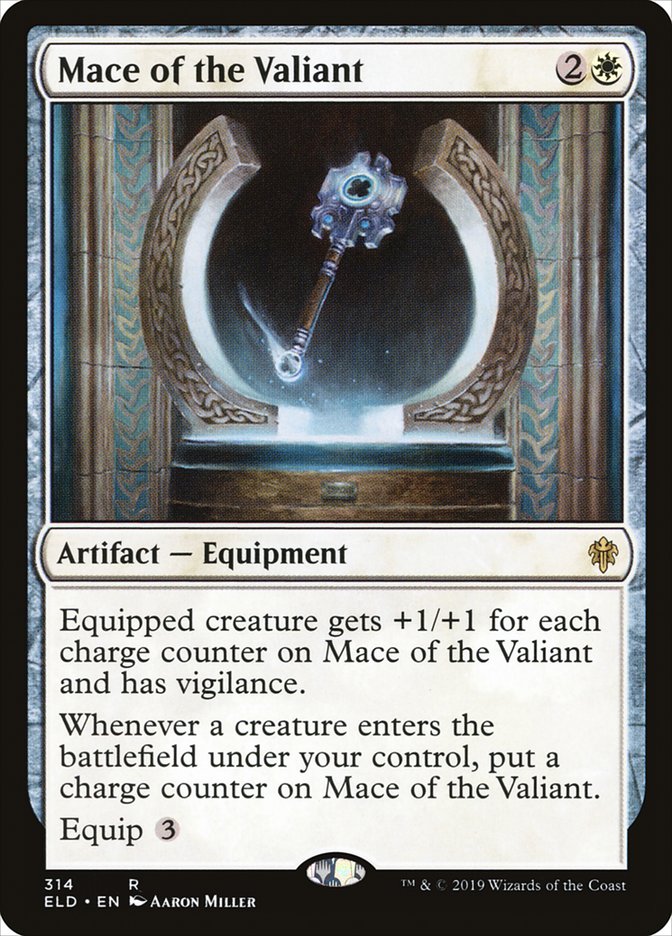 Mace of the Valiant [Throne of Eldraine] (ELD 314)