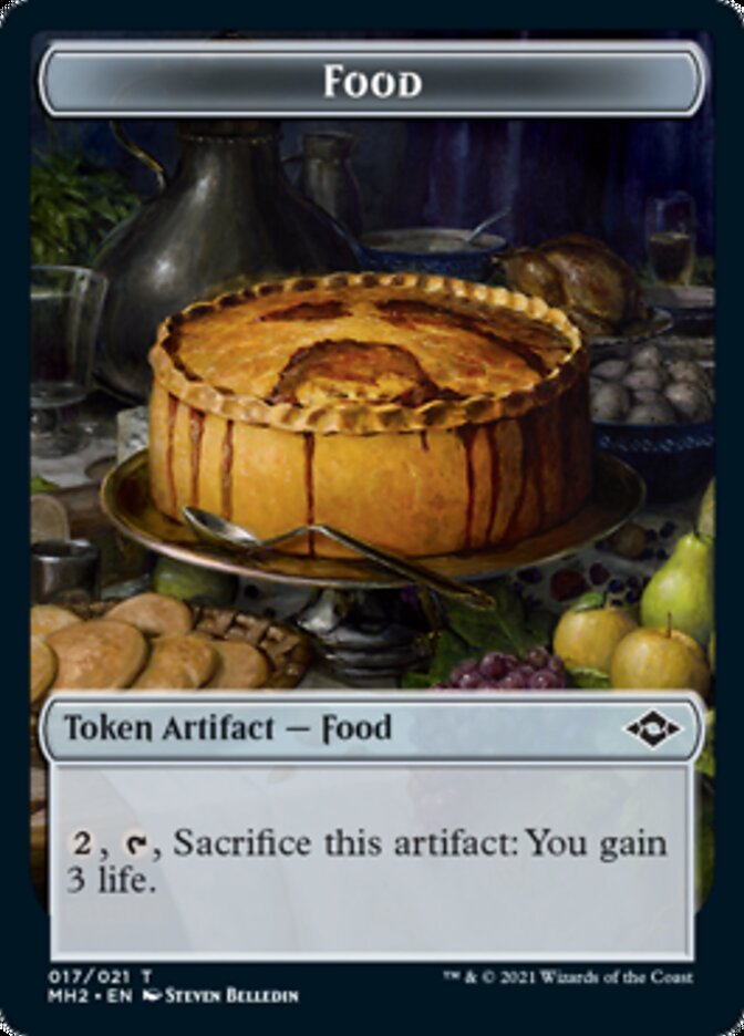 Bird Token // Food Token (#17) [Modern Horizons 2 Tokens] (TMH2 1)