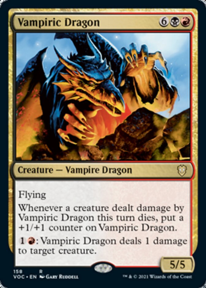 Vampiric Dragon [Innistrad: Crimson Vow Commander] (VOC 158)