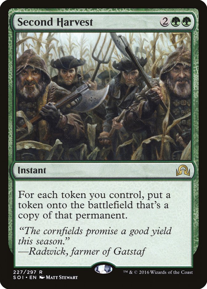 Second Harvest [Shadows over Innistrad] (SOI 227)