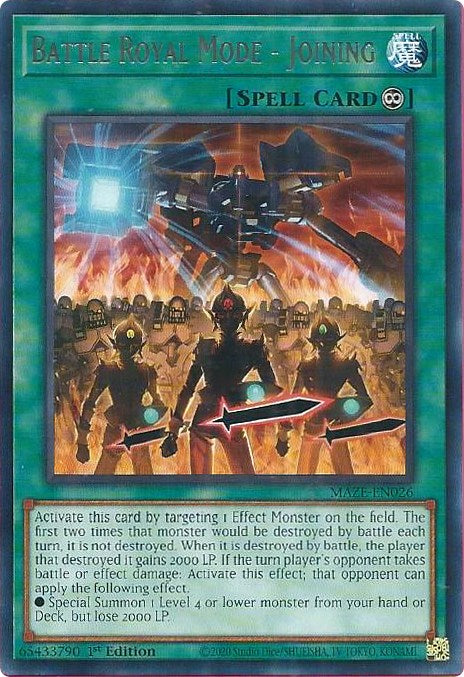 Battle Royal Mode [MAZE-EN026] Rare