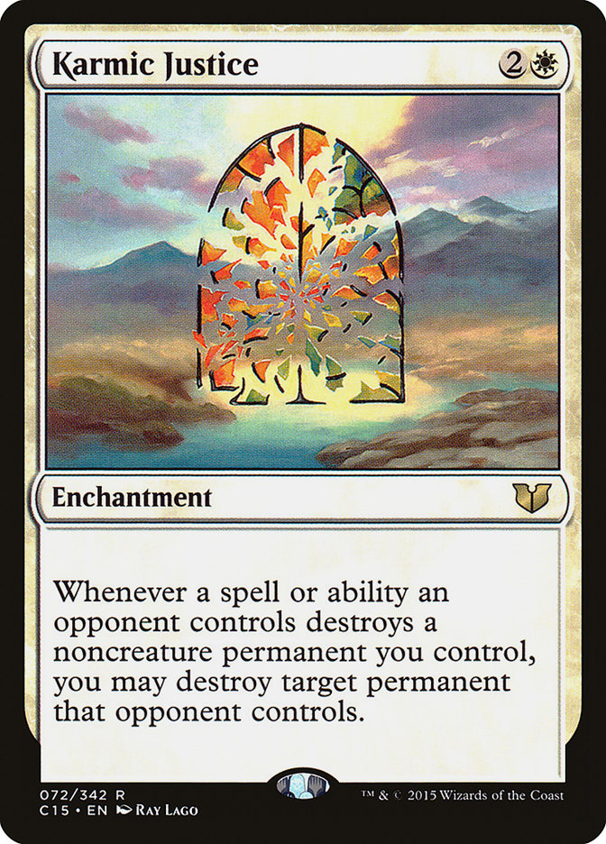 Karmic Justice [Commander 2015] (C15 72)