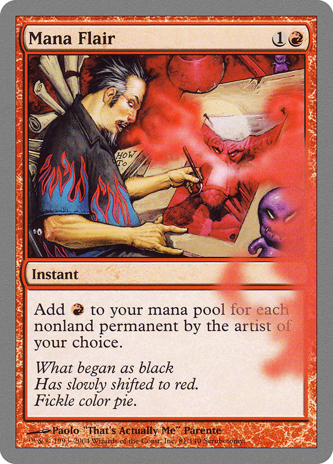 Mana Flair [Unhinged] (UNH 81)