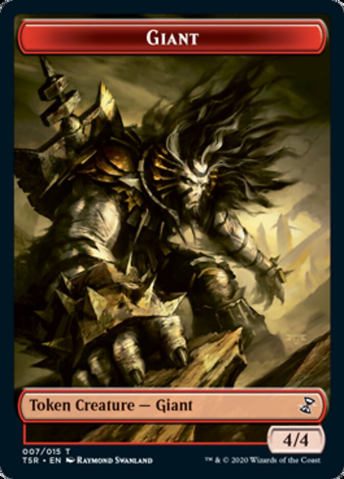 Giant Token [Time Spiral Remastered Tokens] (TTSR 7)