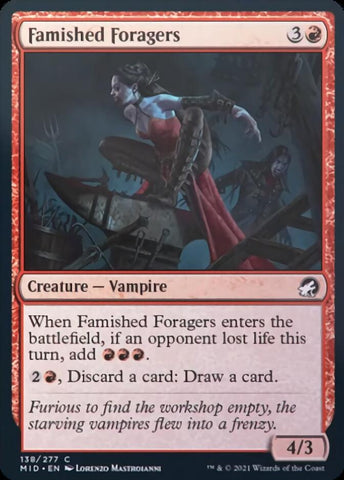 Famished Foragers [Innistrad: Midnight Hunt] (MID 138)