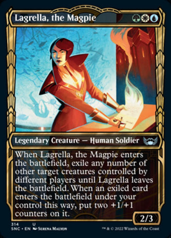 Lagrella, the Magpie (Showcase Golden Age) [Streets of New Capenna] (SNC 314)