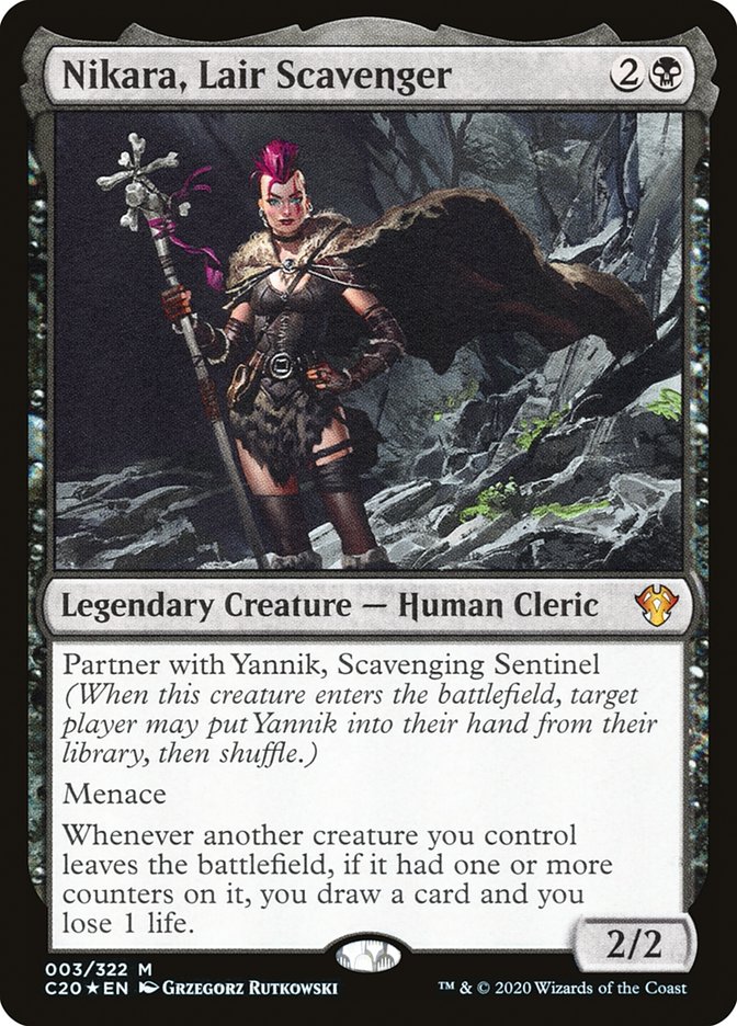 Nikara, Lair Scavenger [Commander 2020] (C20 3)
