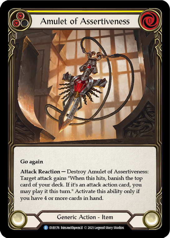 Amulet of Assertiveness [EVR176] 1st Edition Normal